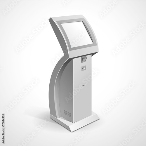 Information Display Monitor Terminal Stand