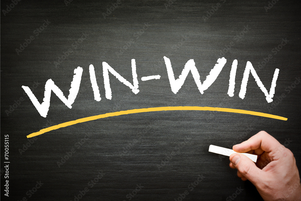 WIN WIN foto de Stock Adobe Stock WIN WIN foto de Stock Adobe Stock