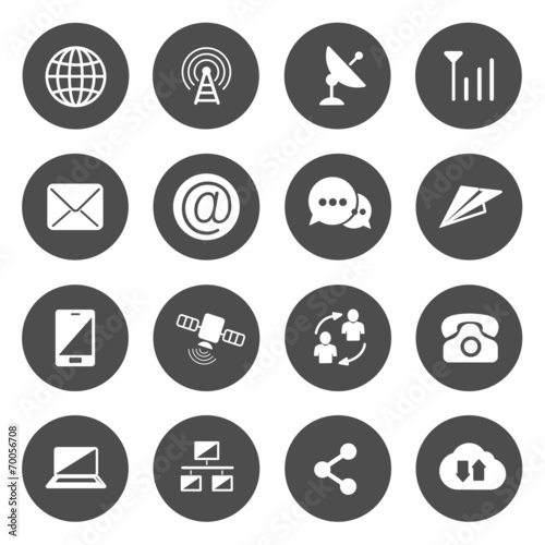 Communications Icons Vector