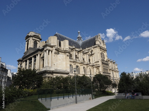Iglesia de San Eustaquio en París photo