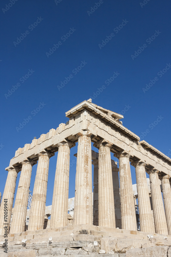 Parthenon temple in Acropolis