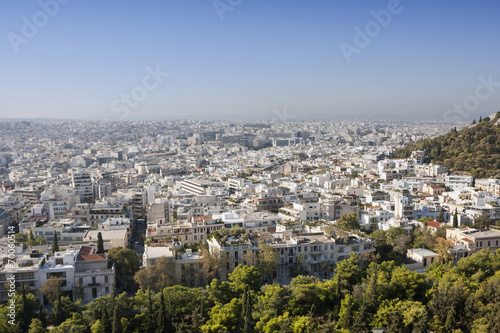 View of city Athens