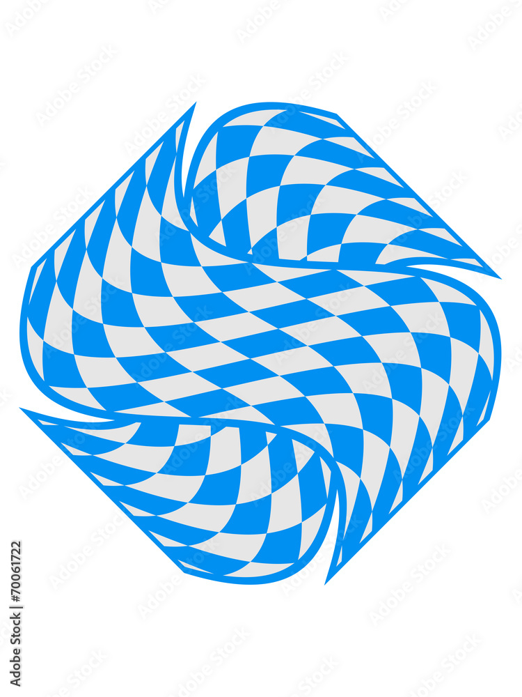 Fototapeta premium Flaggen Design Bayern Oktoberfest