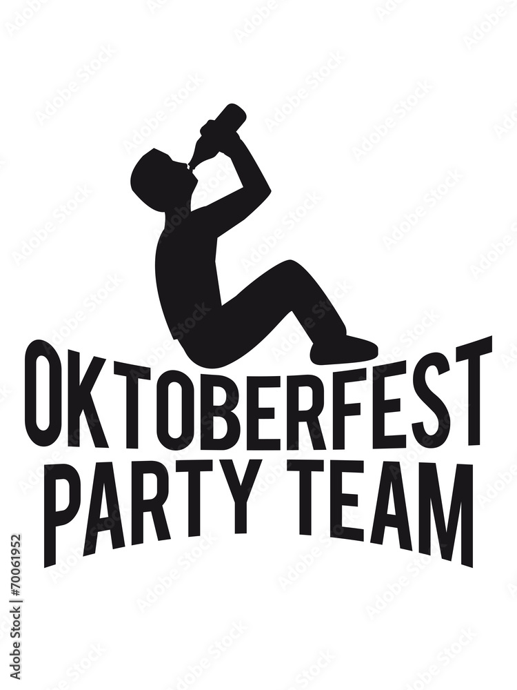 Oktoberfest Party Team Logo