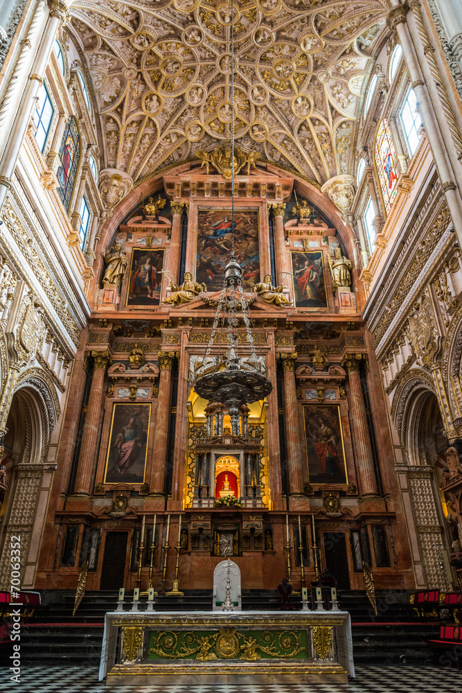 スペイン　メスキータ　The Mosque-cathedral of Córdoba