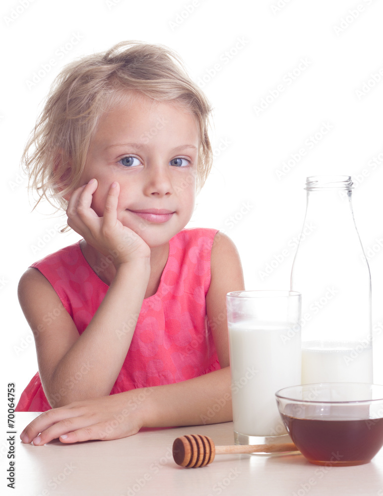 Child with milk & honey Child with milk & honey