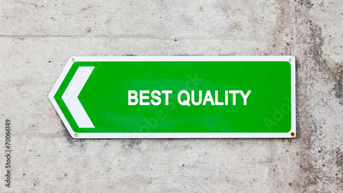 Green sign - Best quality