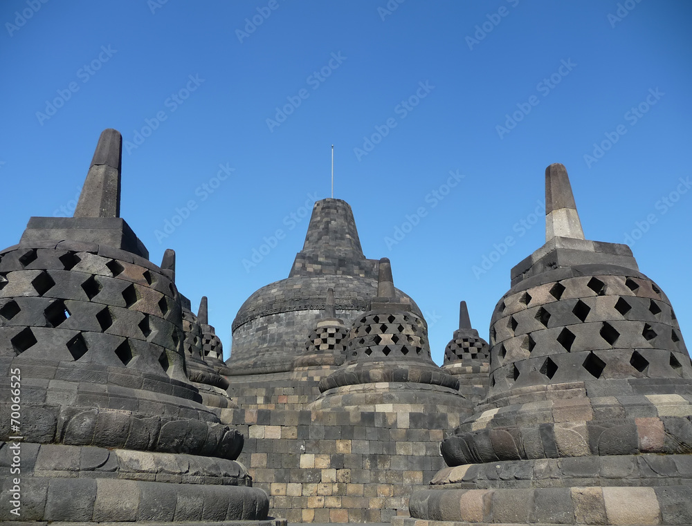 Borobudur in Java in Indonesia Borobudur in Java in Indonesia
