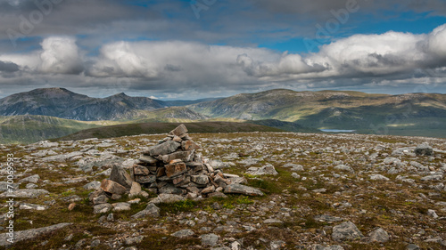 Summit Cairn on Craig Dhudh Fannaich photo