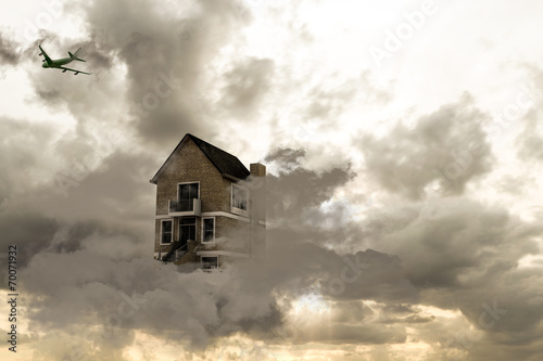 house on a cloud