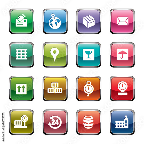 Logistics and Transport Icons