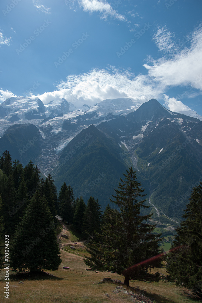 Alps mountain landscape Alps mountain landscape