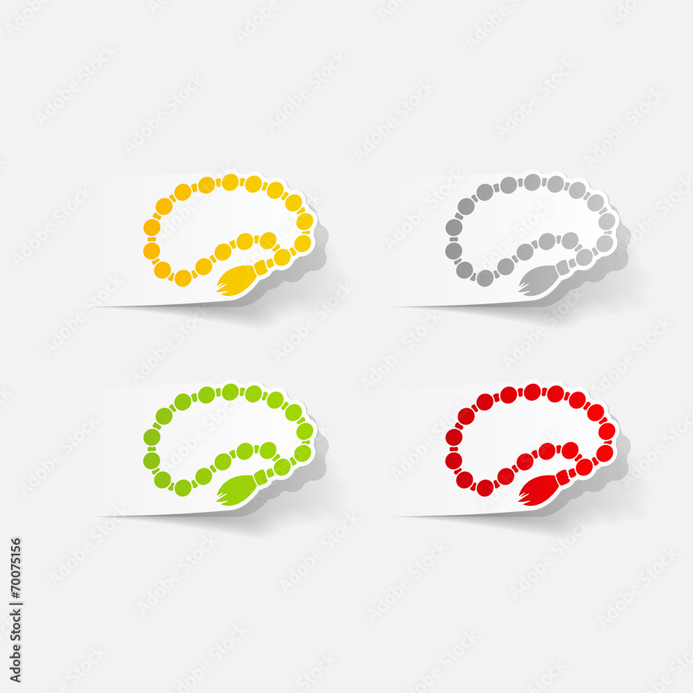 realistic design element: rosary