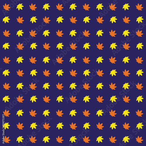 leaf seamless pattern background. vector illustration.