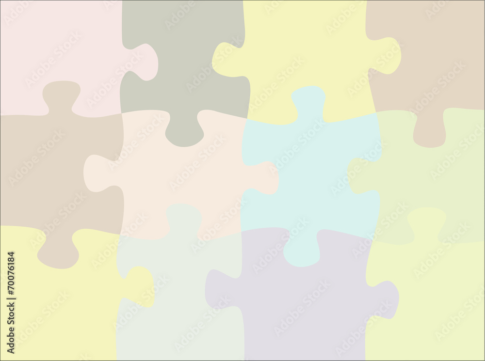 Puzzle abstract Puzzle abstract