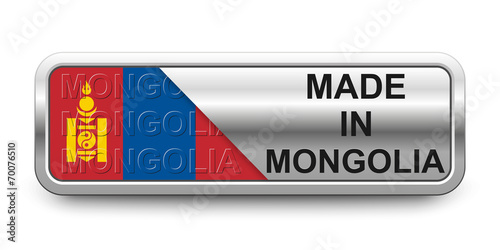 Made in Mongolia Button