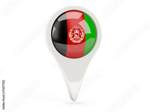 Free Download Round flag icon of afghanistan - GFXLoad