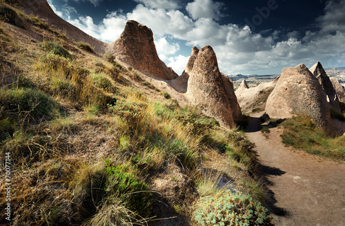 Rock formations of Cappadocia photo