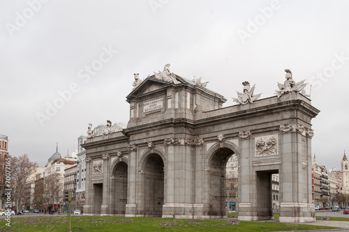 Arch of Triumph in Madrid