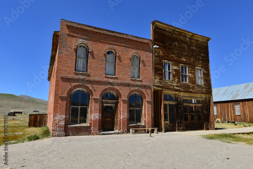 Bodie is a ghost town in the Bodie Hills east of the Sierra Neva © paulbriden
