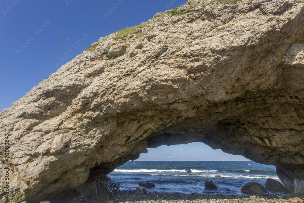 The Arches rock formation, Gulf of St. Lawrence, Newfoundland