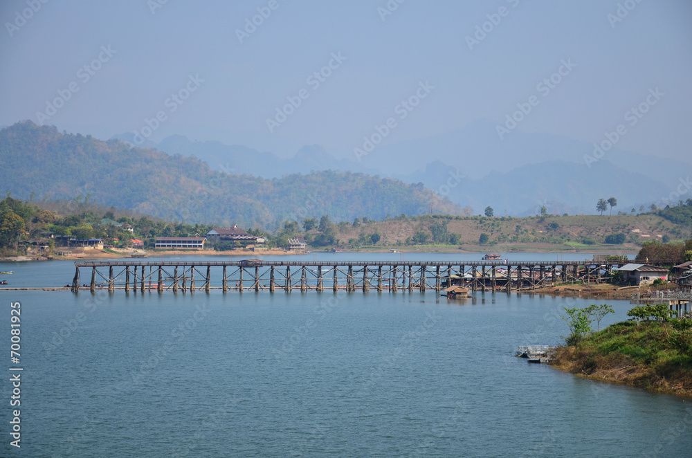 Saphan Mon - The 400m wooden bridge