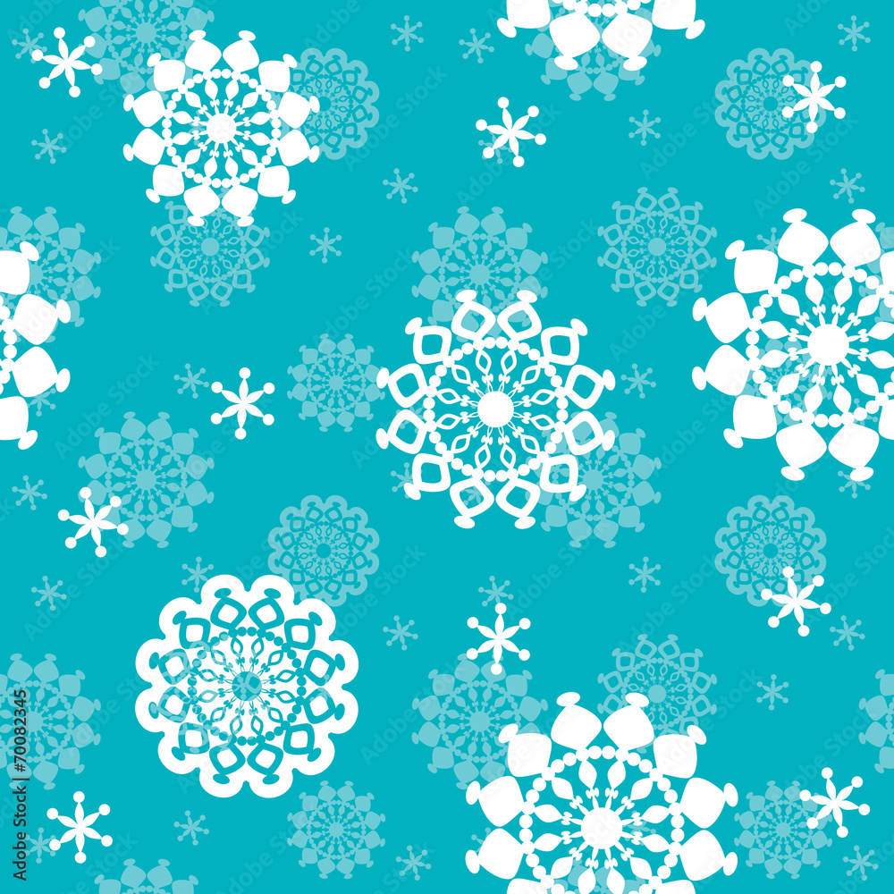 winter background, vector seamless pattern with snowflakes winter background, vector seamless pattern with snowflakes