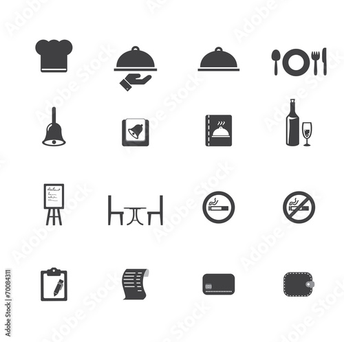 Restaurant icons