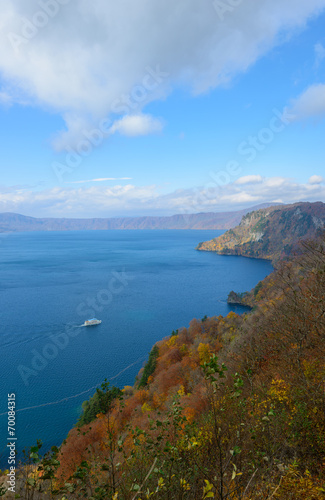 Lake Towada in Autumn, in Aomori and Akita, Japan