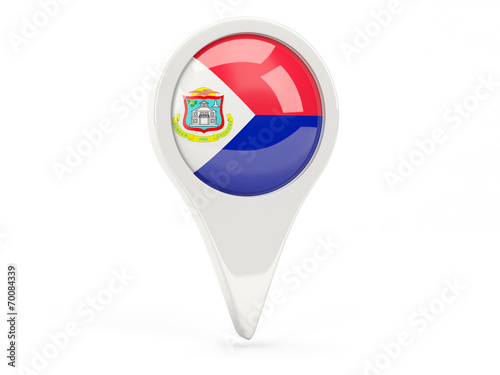 Round flag icon of sint maarten Free Download Round flag icon of sint maarten - GFXLoad