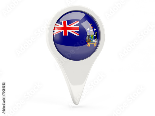 Free Download Round flag icon of south georgia - GFXLoad