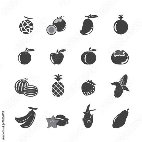 Fototapeta Naklejka Na Ścianę i Meble -  fruit icon