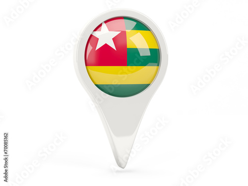Round flag icon of togo Free Download Round flag icon of togo - GFXLoad