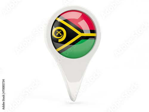 Free Download Round flag icon of vanuatu - GFXLoad