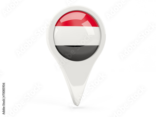 Free Download Round flag icon of yemen - GFXLoad