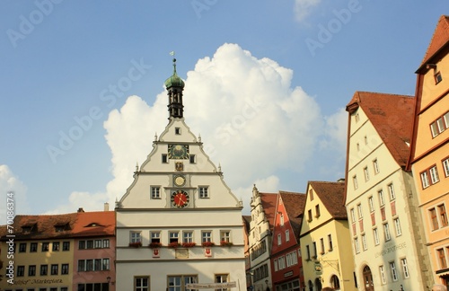 Fassade in Rothenburg