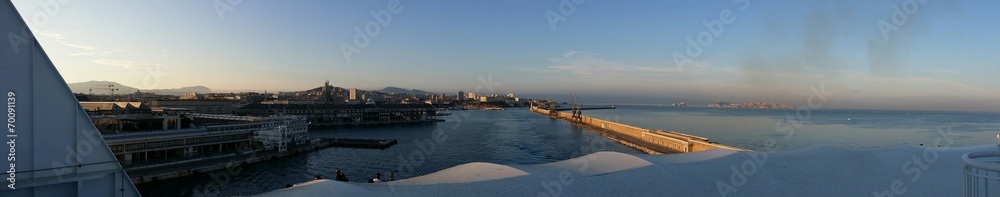 Panorama Marseille matin