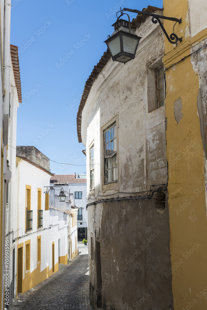 Street in Evora, Portugal
