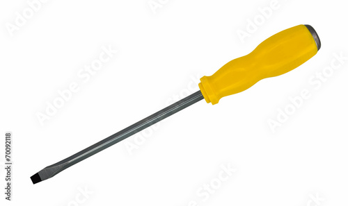 Fotografia yellow screwdriver