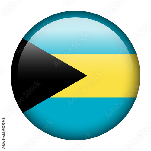 Free Download Bahamas flag button - GFXLoad