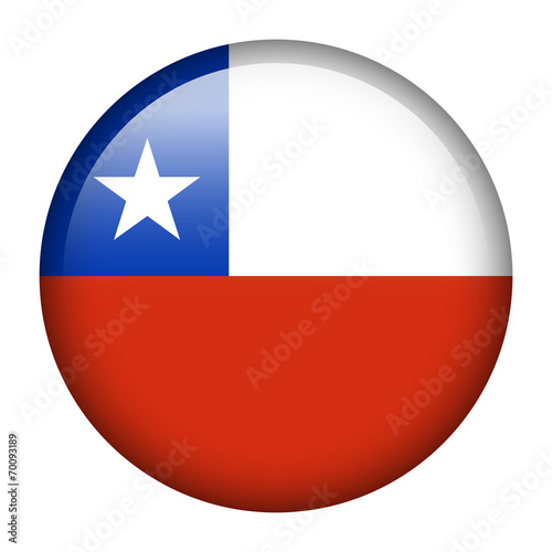 Chile flag button