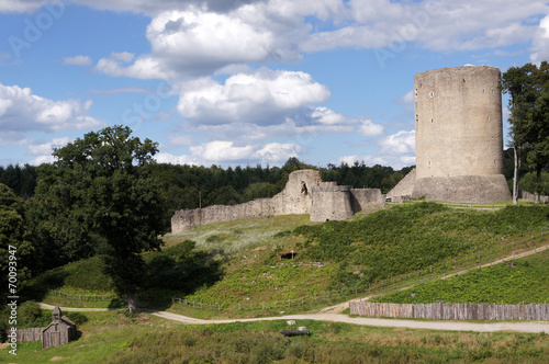 Tour de Bridiers et ses anciennes fortifications photo