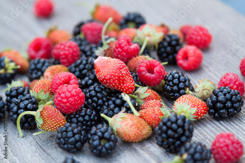 Mixed berries