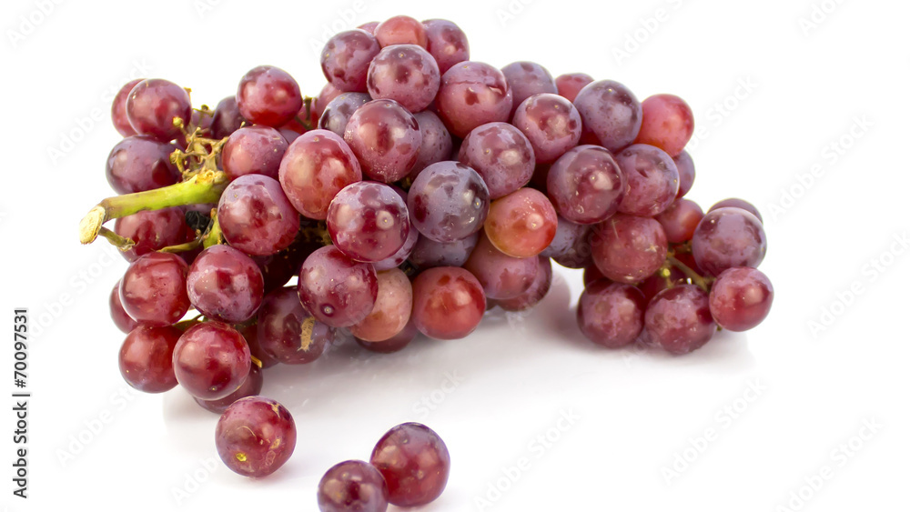 red grapes