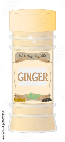 Ginger in Jar