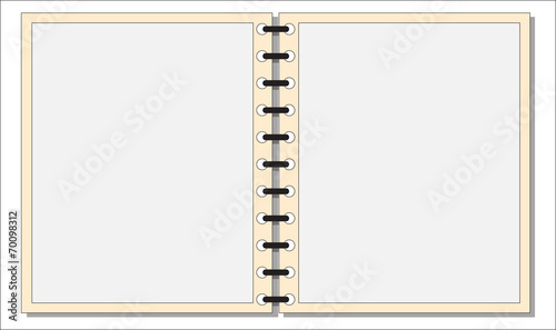 Wallpaper Mural Blank Notepad Torontodigital.ca