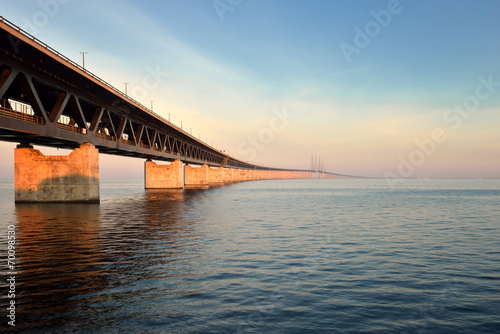 Szwecja, Malmo, most nad Sundem © janmiko