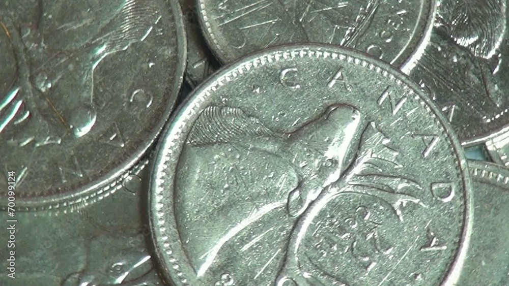 Coins, Canada, Canadian, Money, Currency Coins, Canada, Canadian, Money, Currency