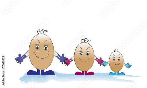 Huevos en familia