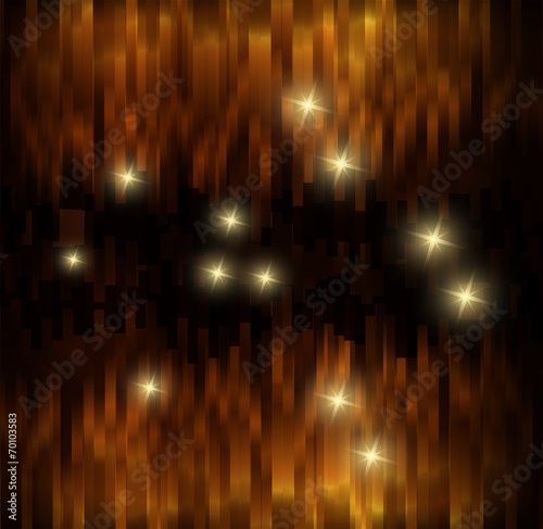 Dark brown texture background vector with stars